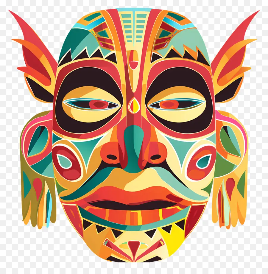 Máscara Cultural，Máscara PNG