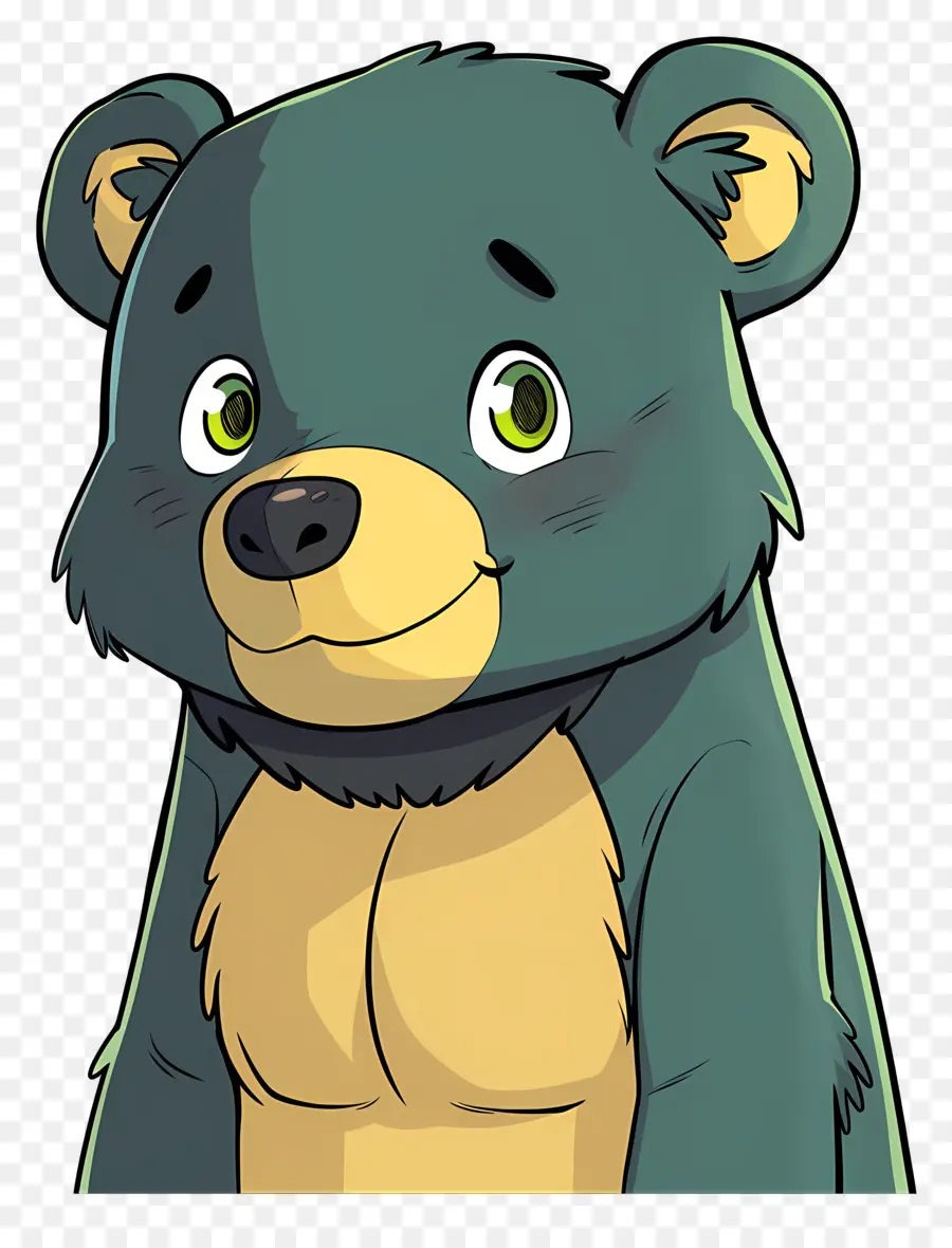 Desenho Animado Do Urso，Urso Marrom PNG
