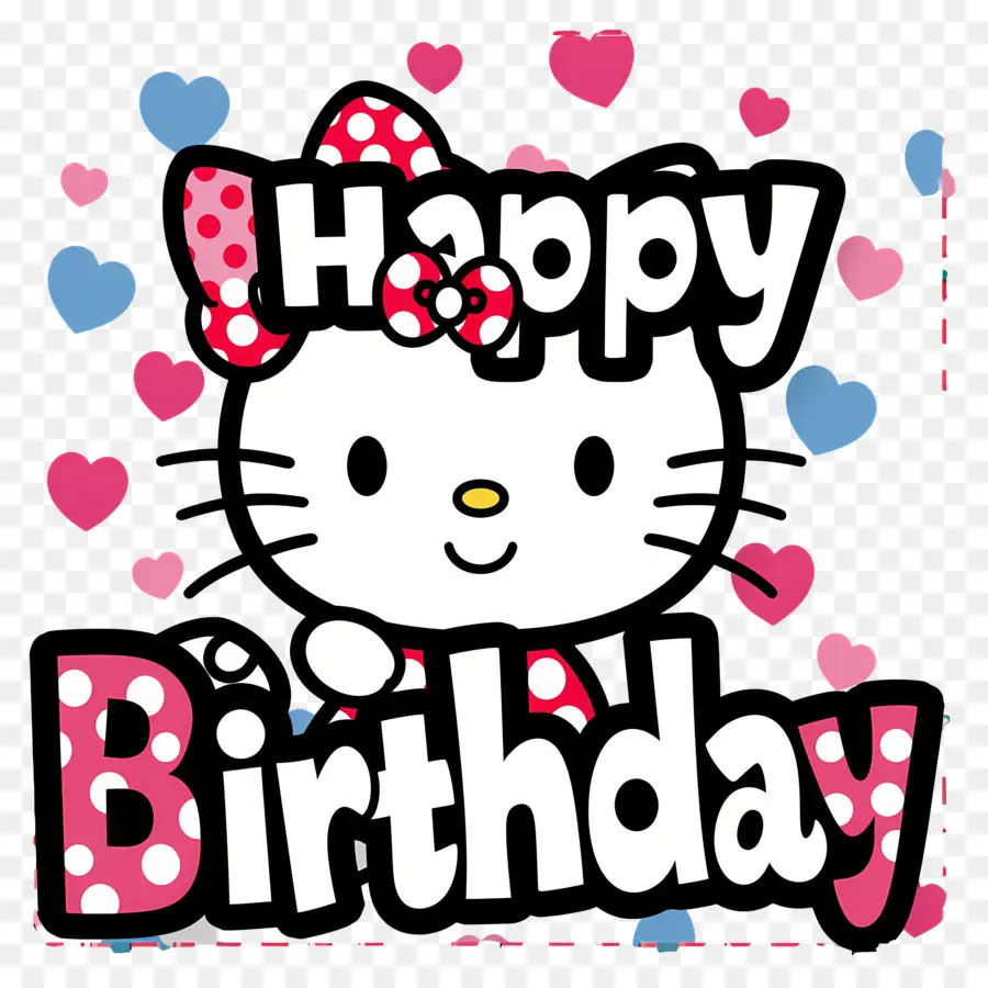 Feliz Aniversário，Hello Kitty PNG