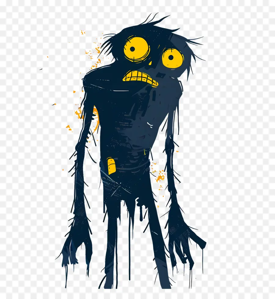 Zombie，Criatura Escura PNG