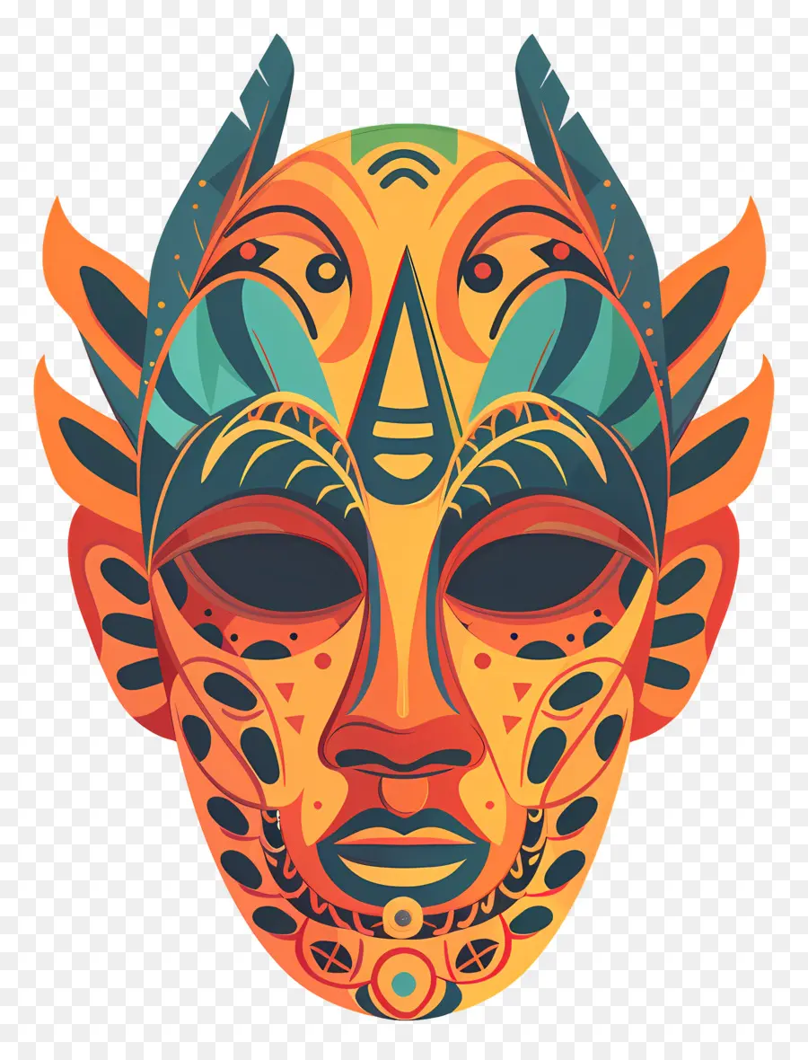 Máscara Cultural，Máscara De Mão PNG