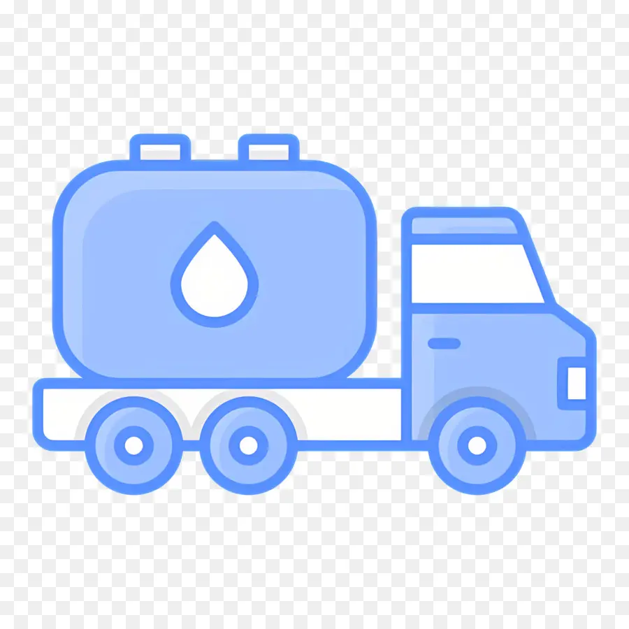 O Tanque De água Do Caminhão，Fornecimento De água PNG