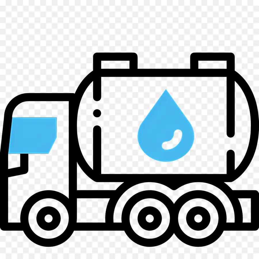 O Tanque De água Do Caminhão，Gota De água PNG