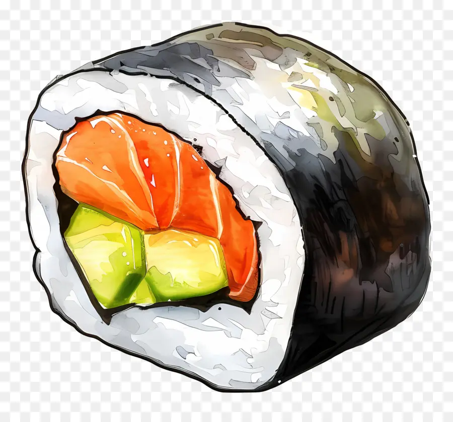 Sushi，Salmão PNG