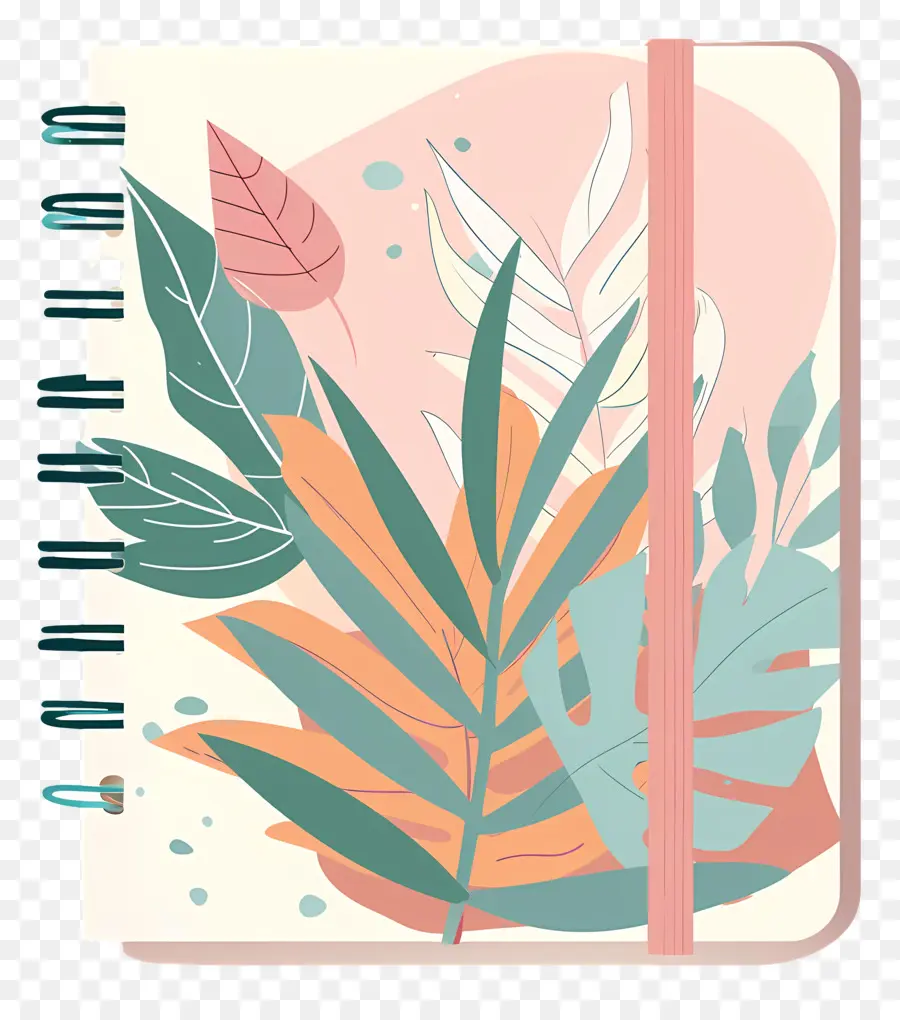 Notebook，Notebook Tropical PNG