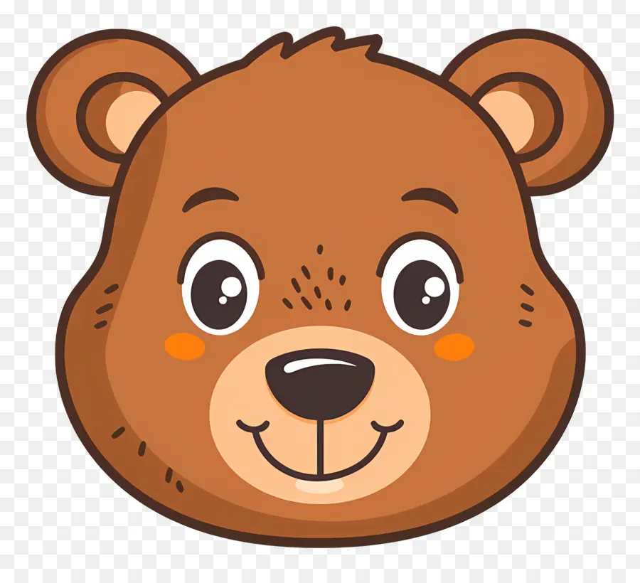 Cara De Urso Fofo，Urso Fofo PNG