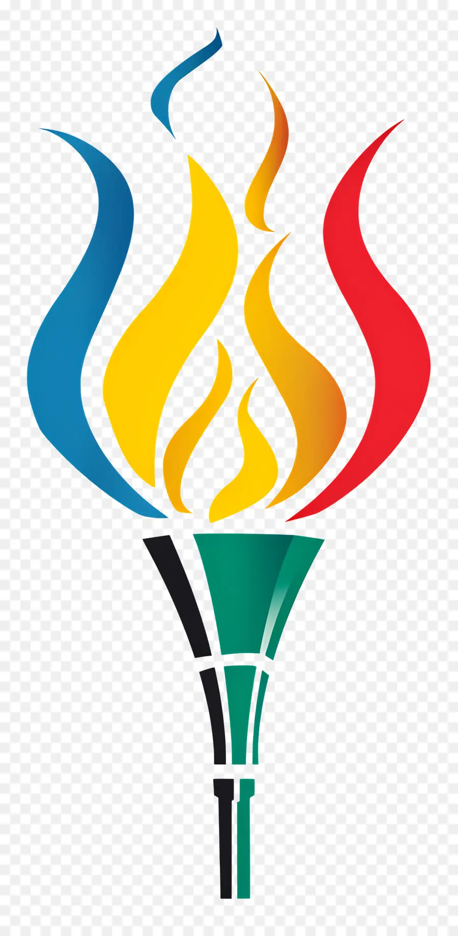 Tocha Olímpica，Chama Logo PNG