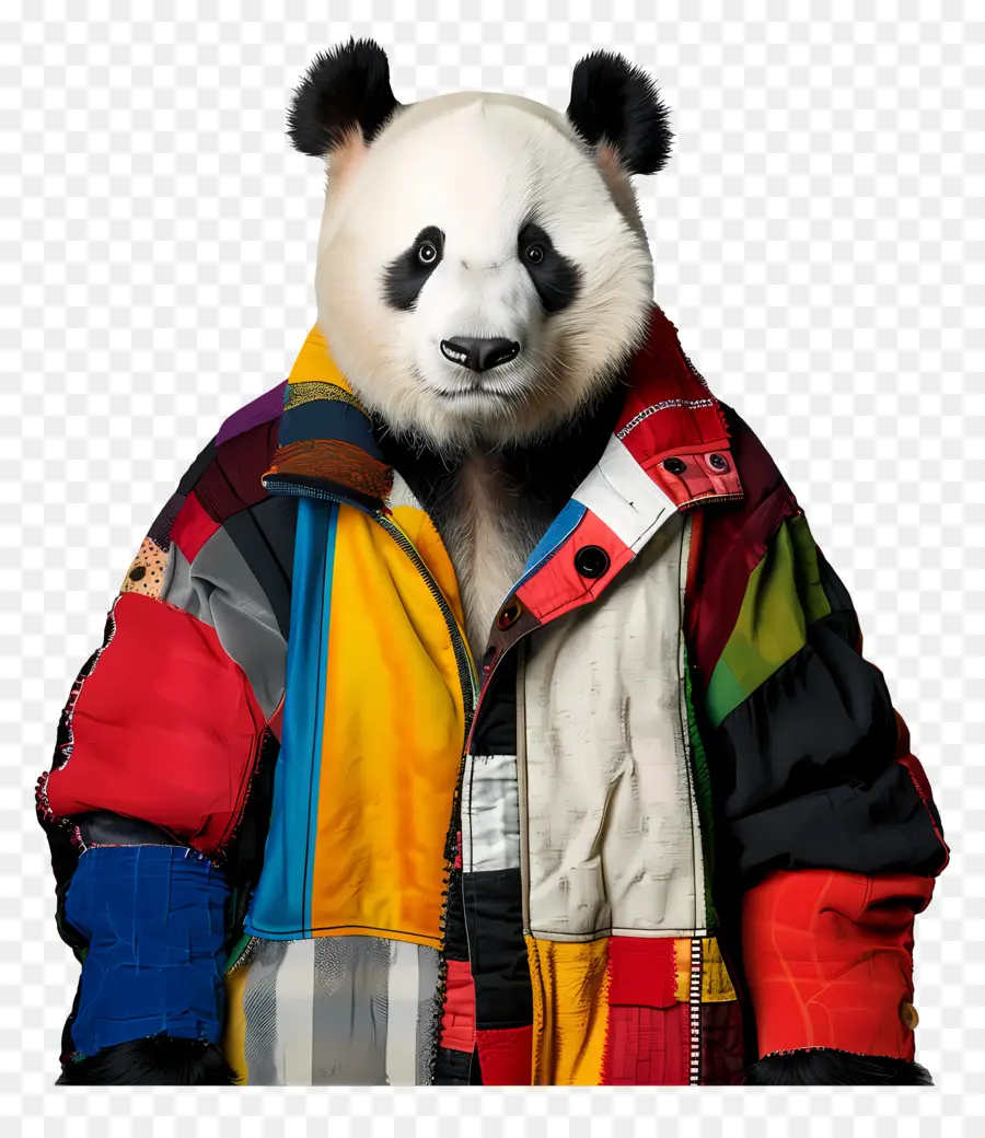 Panda，Multicolorida PNG