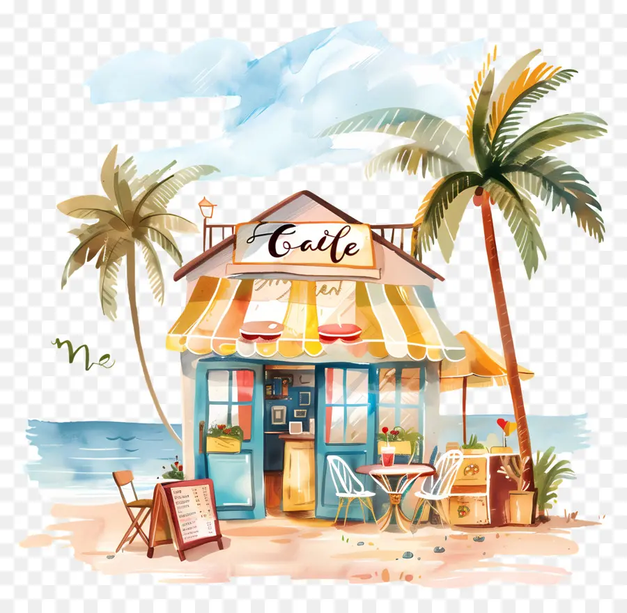 Café，Praia PNG