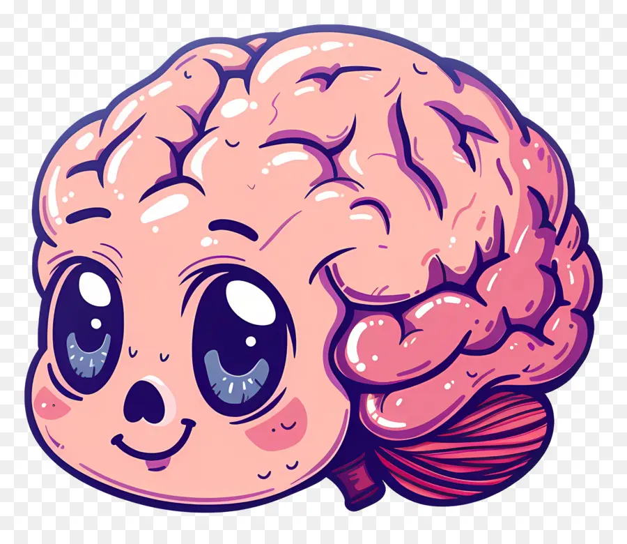 Bonito Cérebro，Cartoon Cérebro PNG