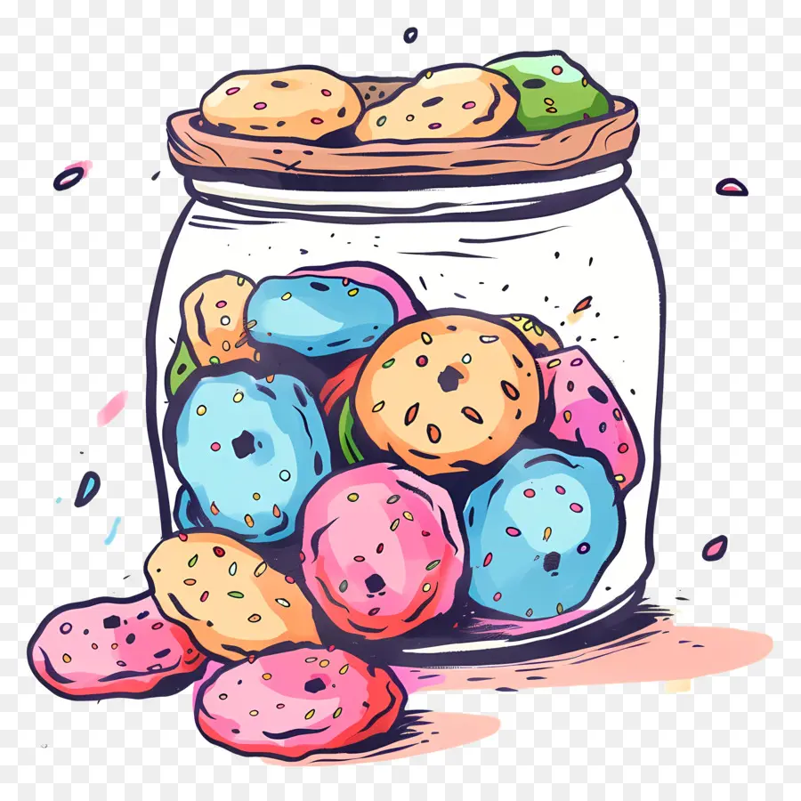 Cookie Jar，Cookies PNG