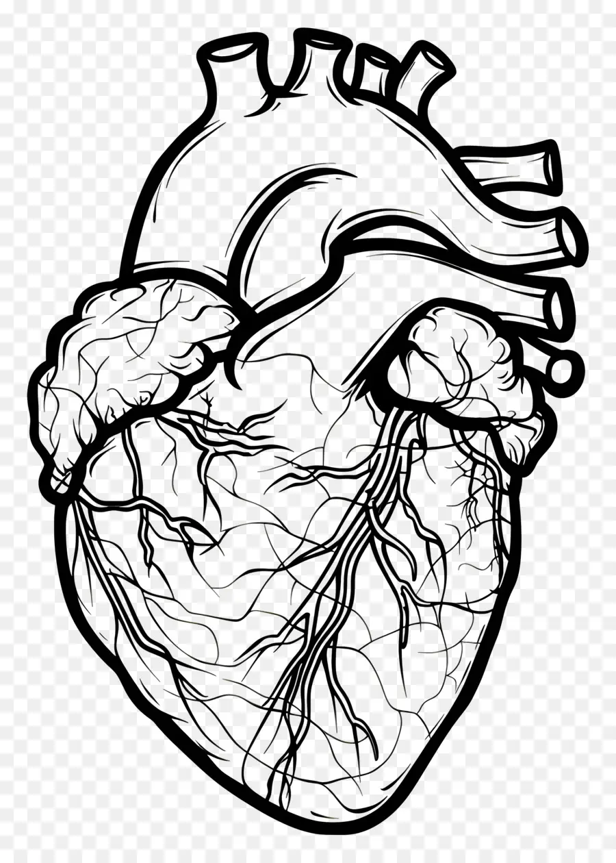 Coração Humano，O Fluxo De Sangue PNG