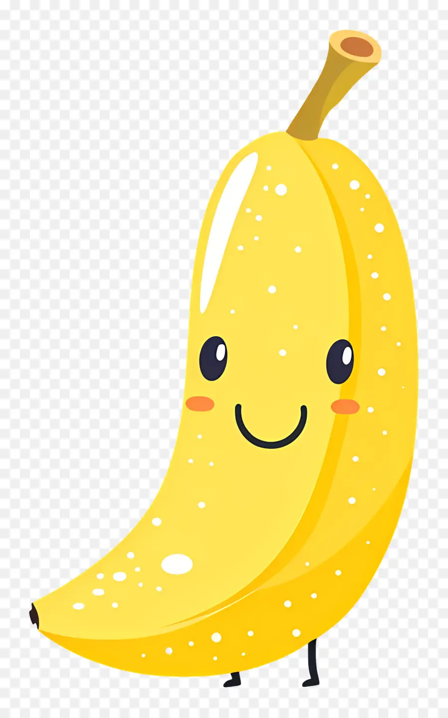 Bonito Banana，Banana Sorridente PNG