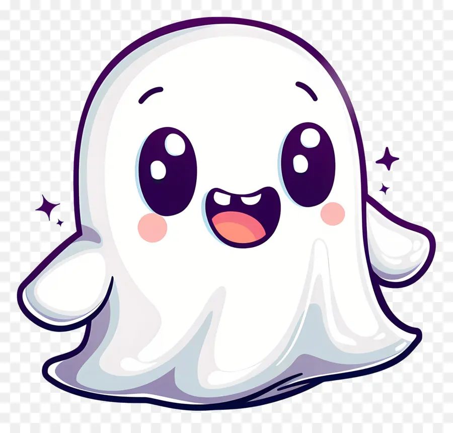 Bonito Fantasma，Fantasma De Desenho Animado Fofo PNG