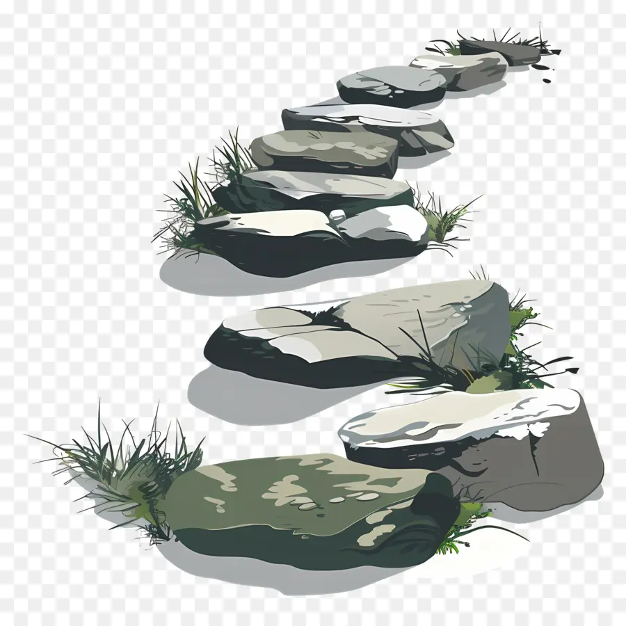 Caminho De Pedra，Escadas De Pedra PNG