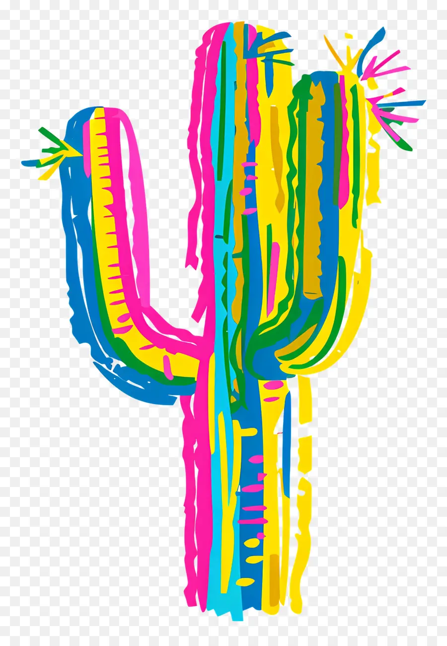 Silhueta Simples De Cacto，Cactus PNG