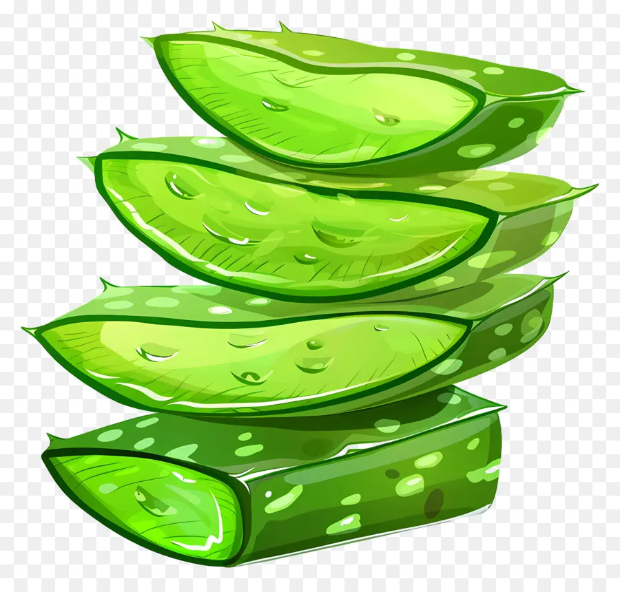 Fatias De Aloe Vera，Aloe Vera PNG