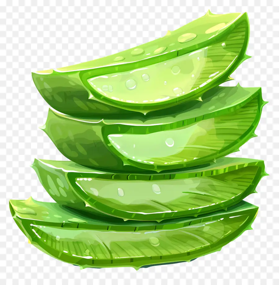 Fatias De Aloe Vera，Aloe Vera PNG