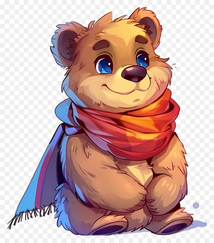 Urso Bonito，Urso Marrom PNG