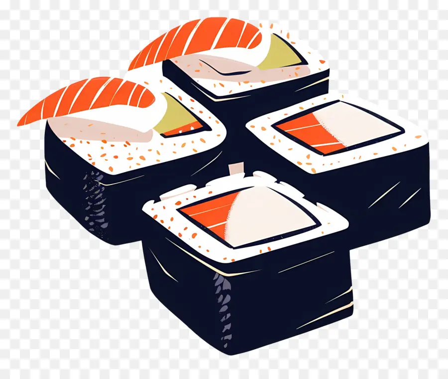 Sushi，Rolinhos PNG