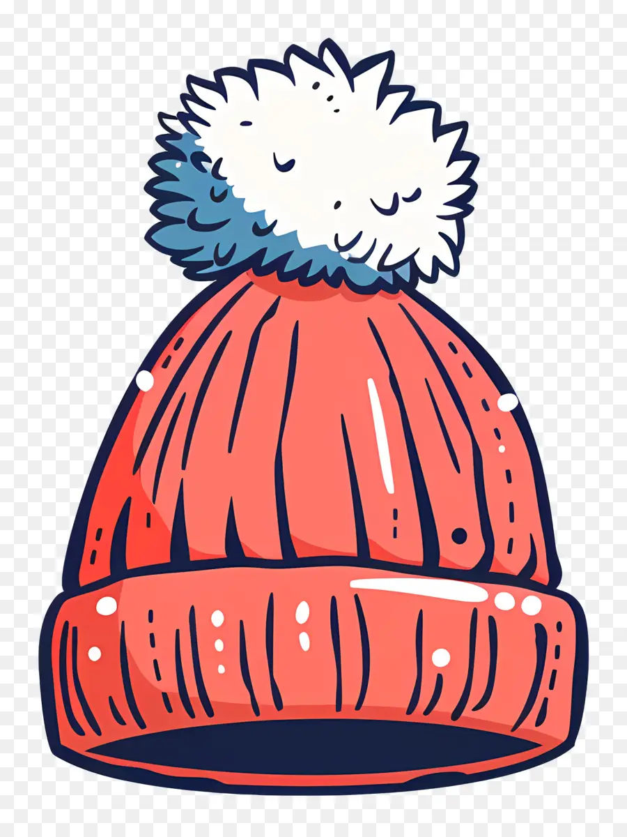 Chapéu De Inverno，Gorro Vermelho PNG