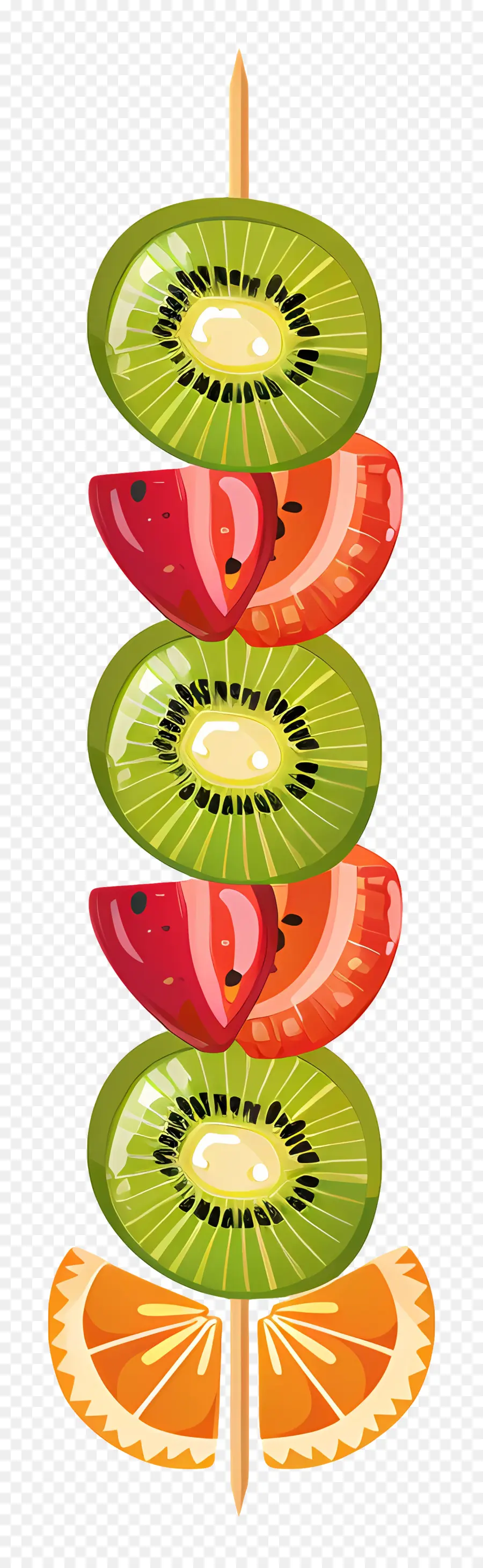 Espetadas De Fruta，Espetos De Frutas PNG
