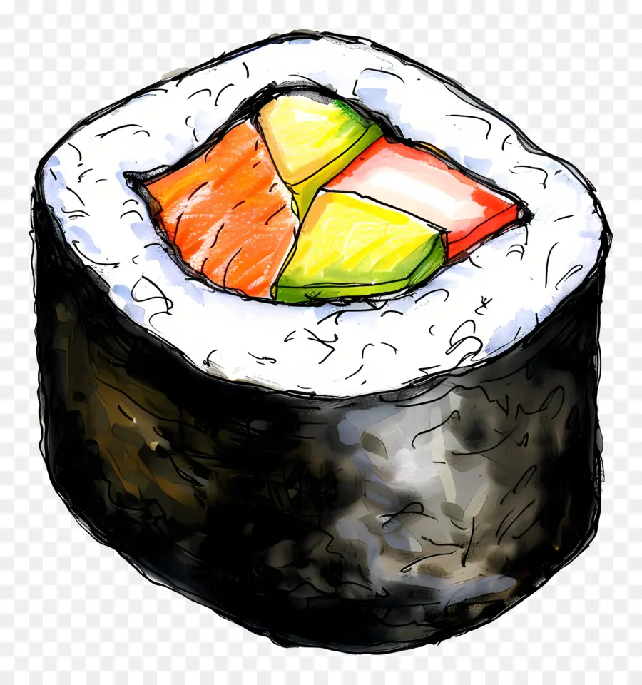 Sushi，Rolar PNG