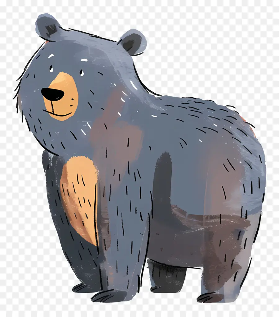 Urso，Urso Azul PNG