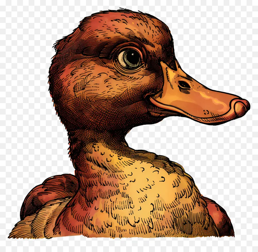 Pato，Pássaro PNG