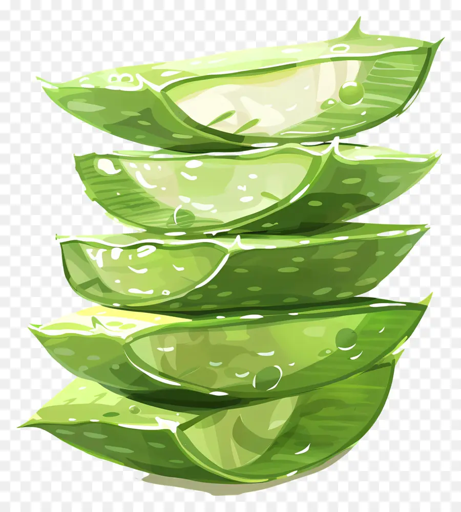 Fatias De Aloe Vera，Aloe Vera PNG