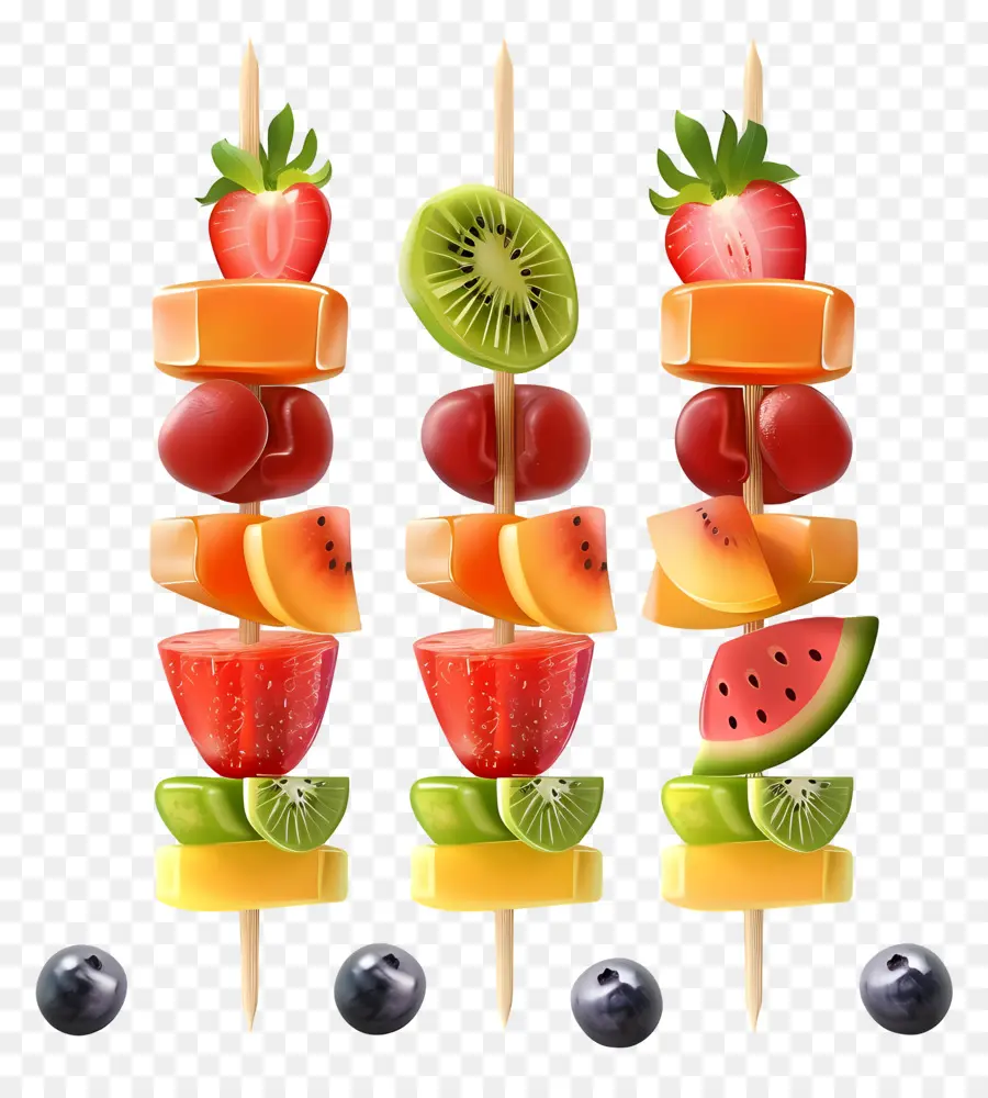 Espeto De Frutas，Espetos De Frutas PNG