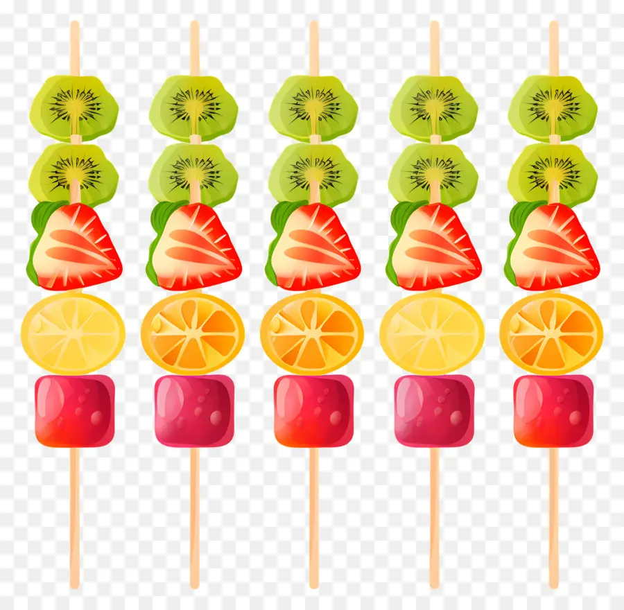 Espeto De Frutas，Espetos De Frutas PNG