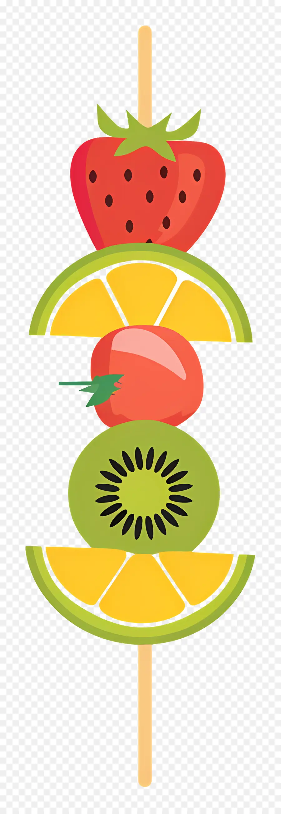 Espeto De Frutas，Kiwi PNG