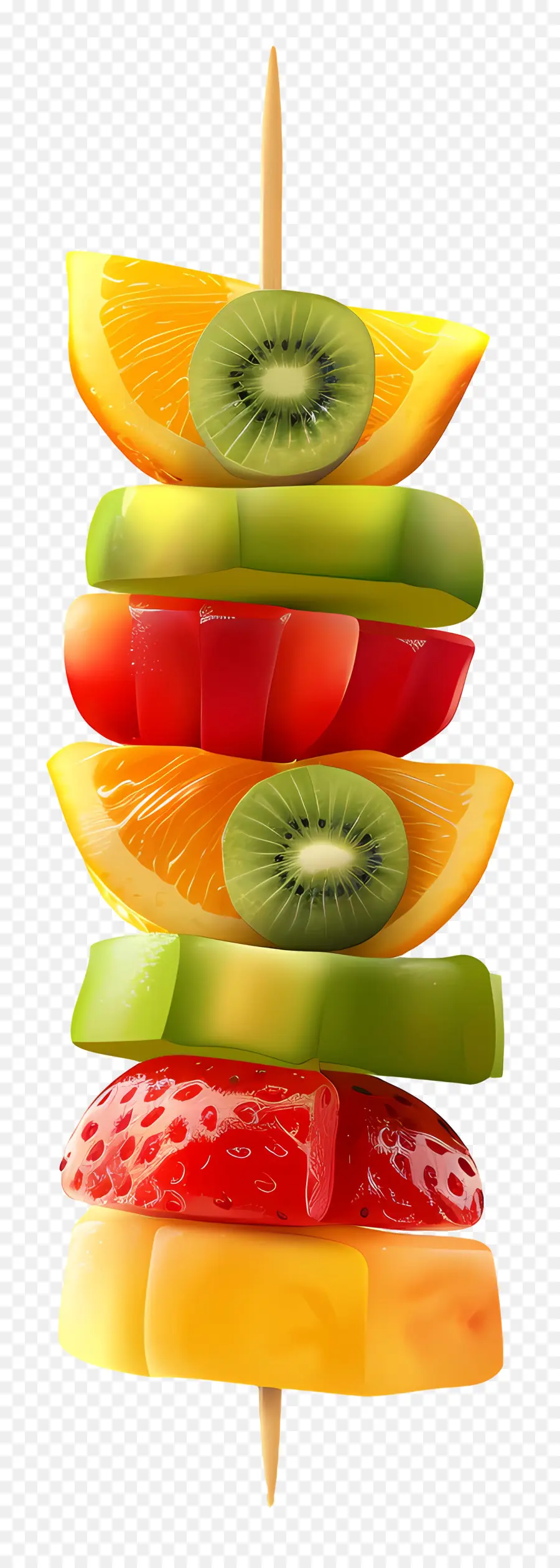 Espeto De Frutas，Kiwi PNG