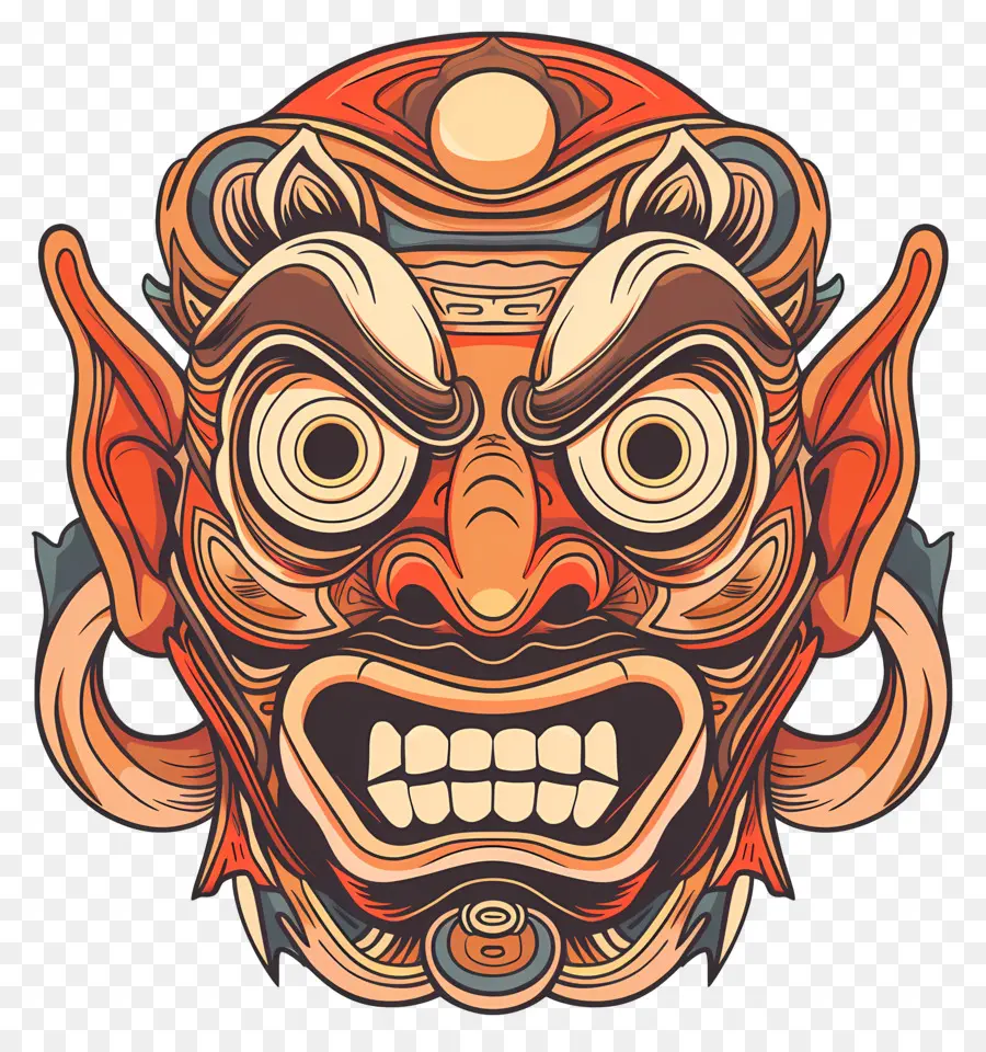 Máscara Cultural，Máscara PNG