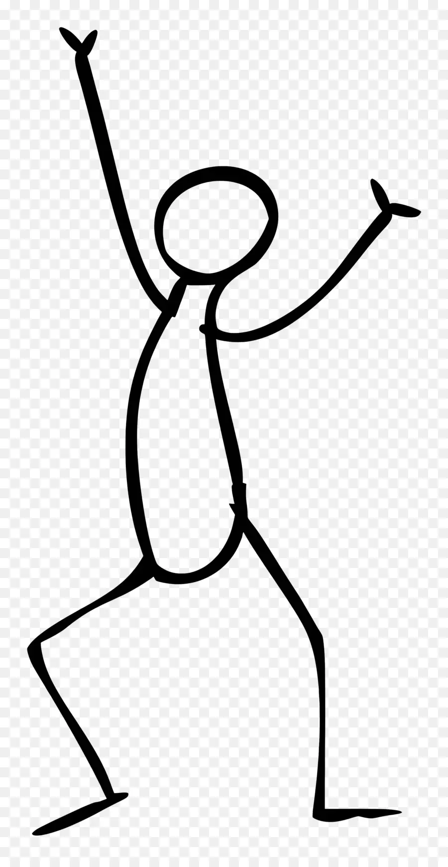 Dança De Bonecos De Palito，Boneco Palito PNG