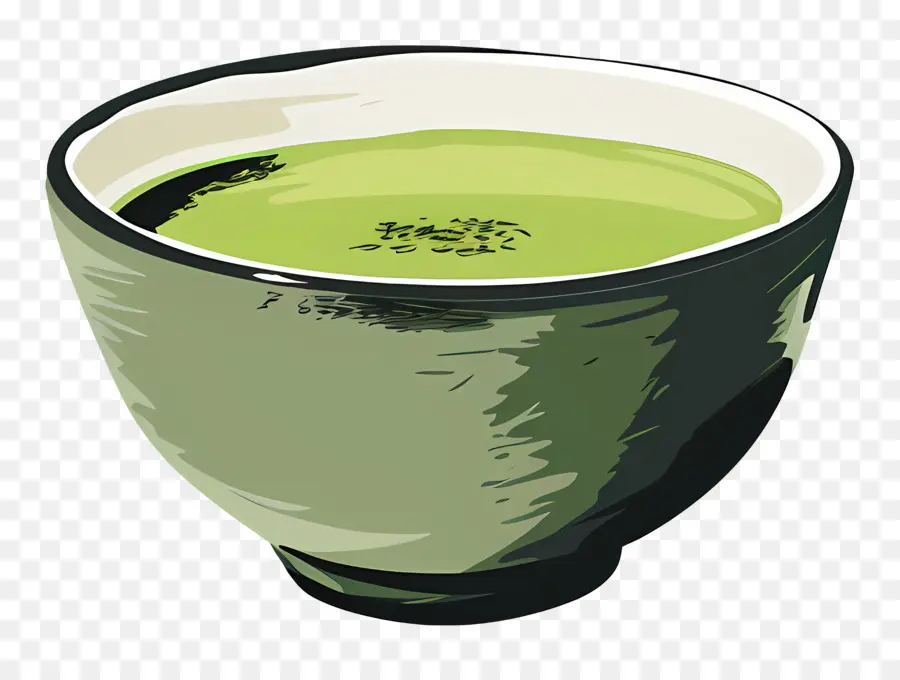 Chá Matcha，Chá Verde PNG