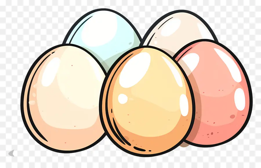 Eggs，Ovos De Páscoa PNG