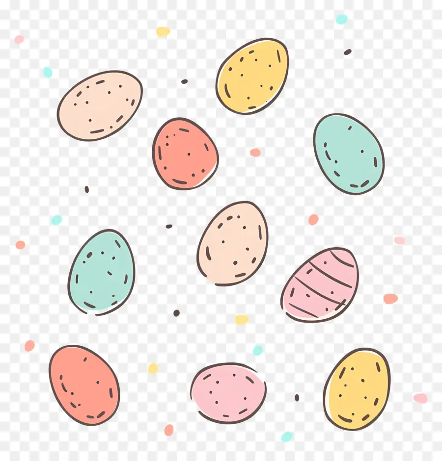 Eggs，Ovos De Páscoa PNG