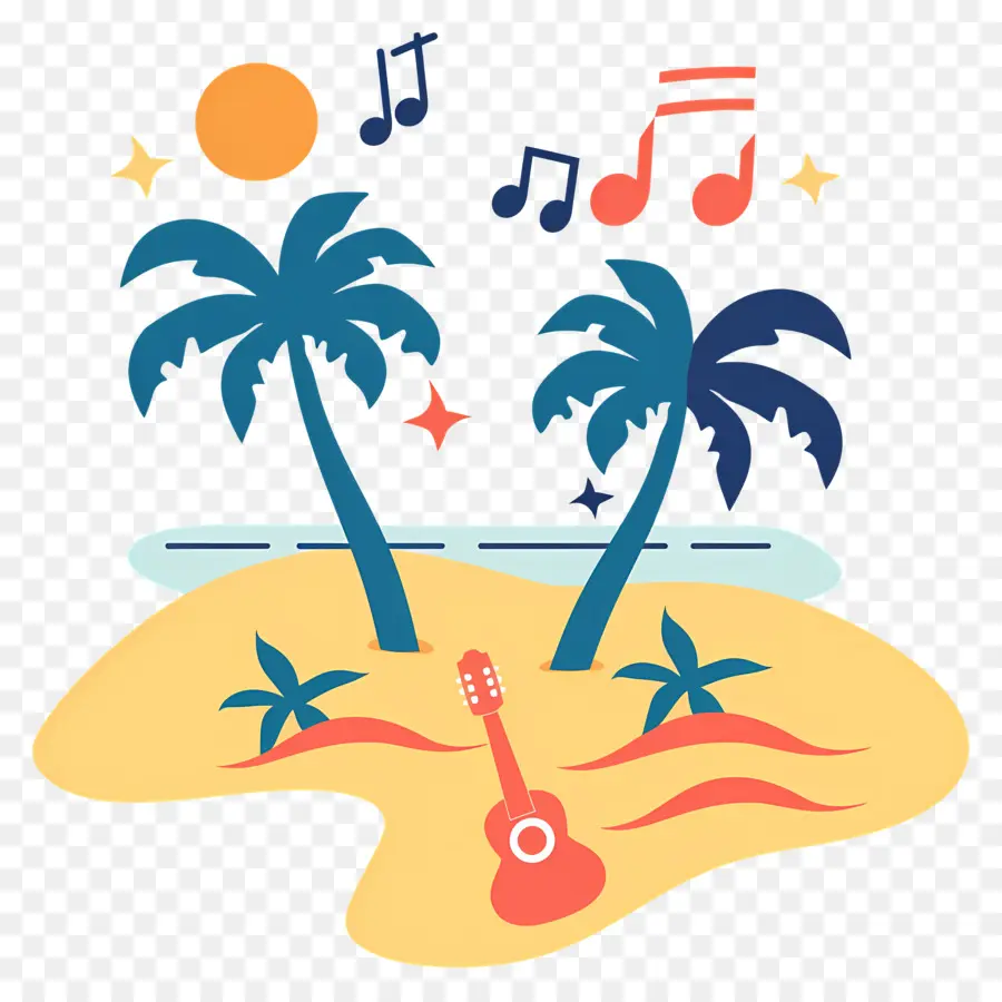 Músicas De Praia，Praia Tropical PNG