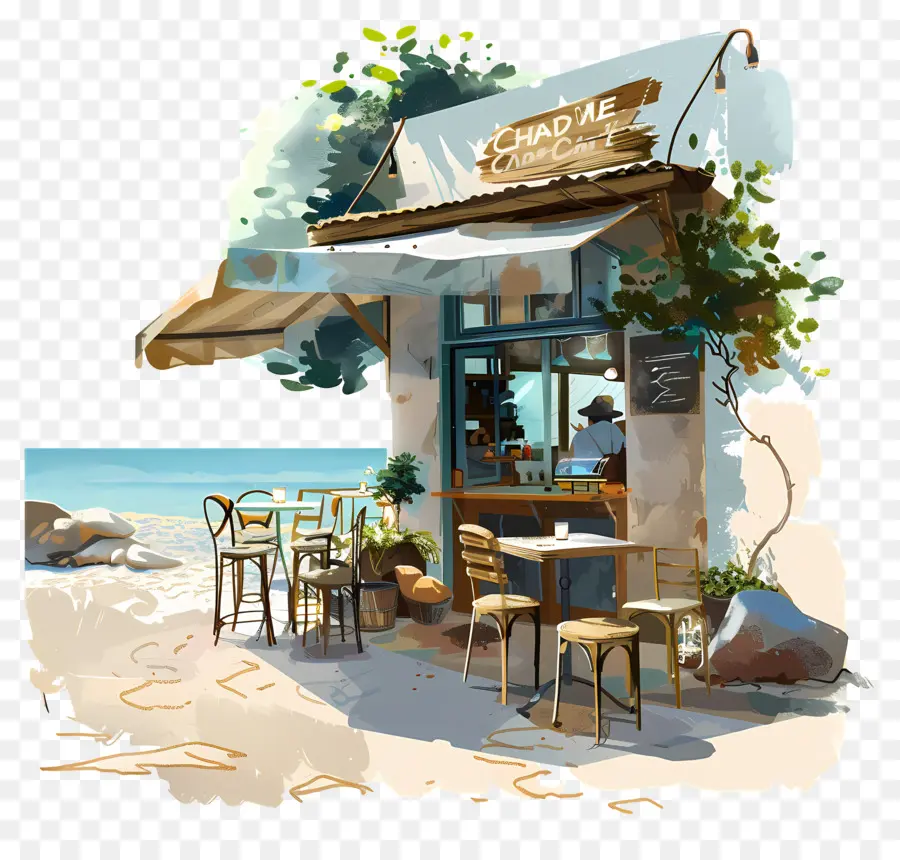 Café，Praia PNG