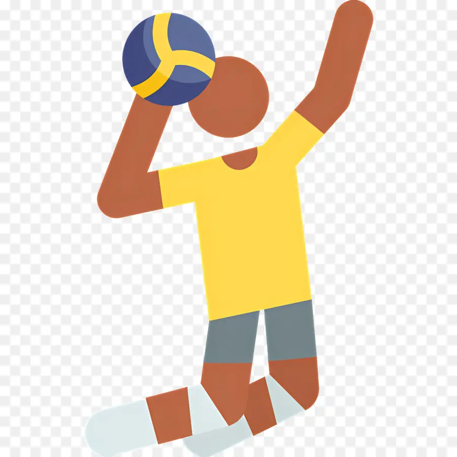 Jogador De Vôlei，Jogador De Voleibol PNG