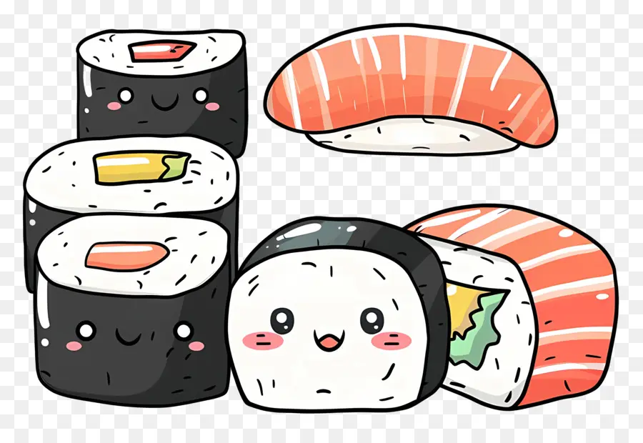 Sushi，Japonês PNG