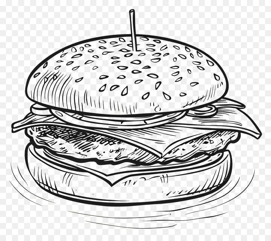 Burger，Hamburger PNG