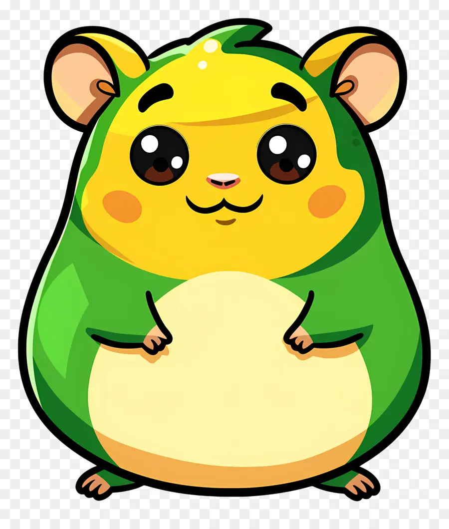 Hamster De Desenho Animado，Hamster Fofo PNG