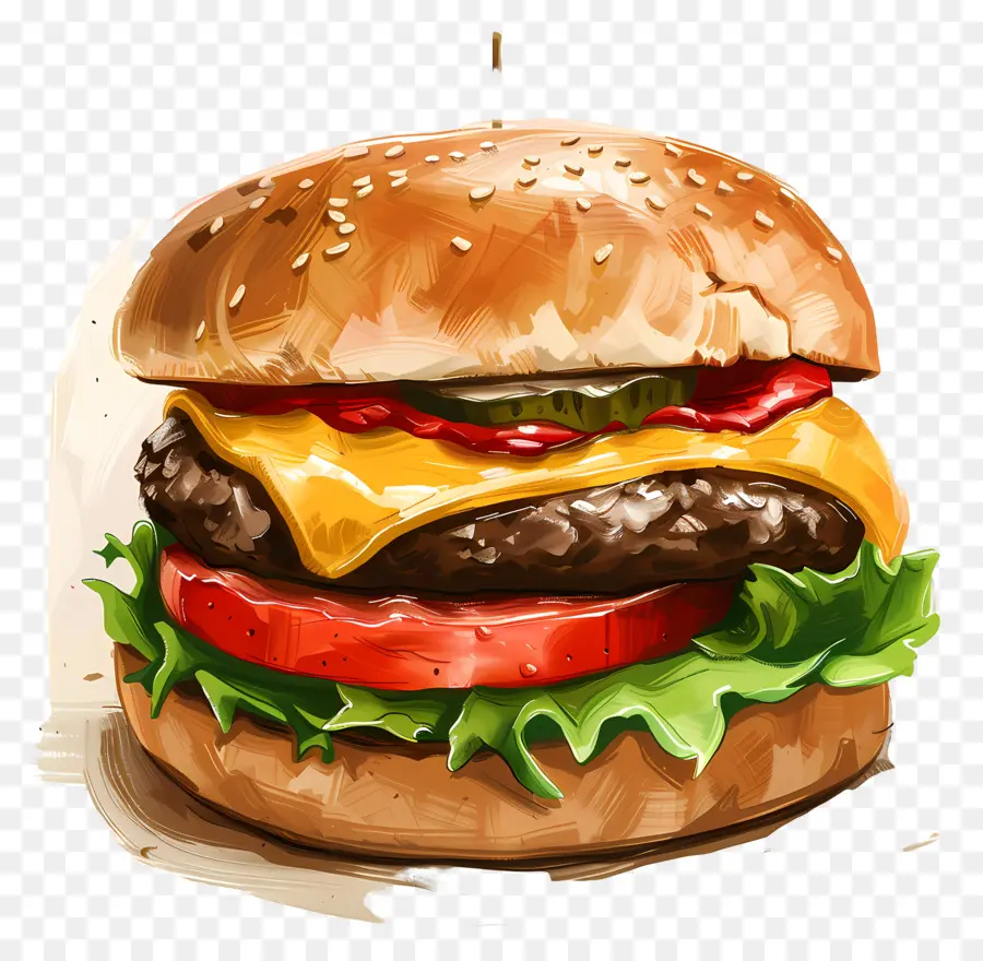 X Burger，Hambúrguer PNG