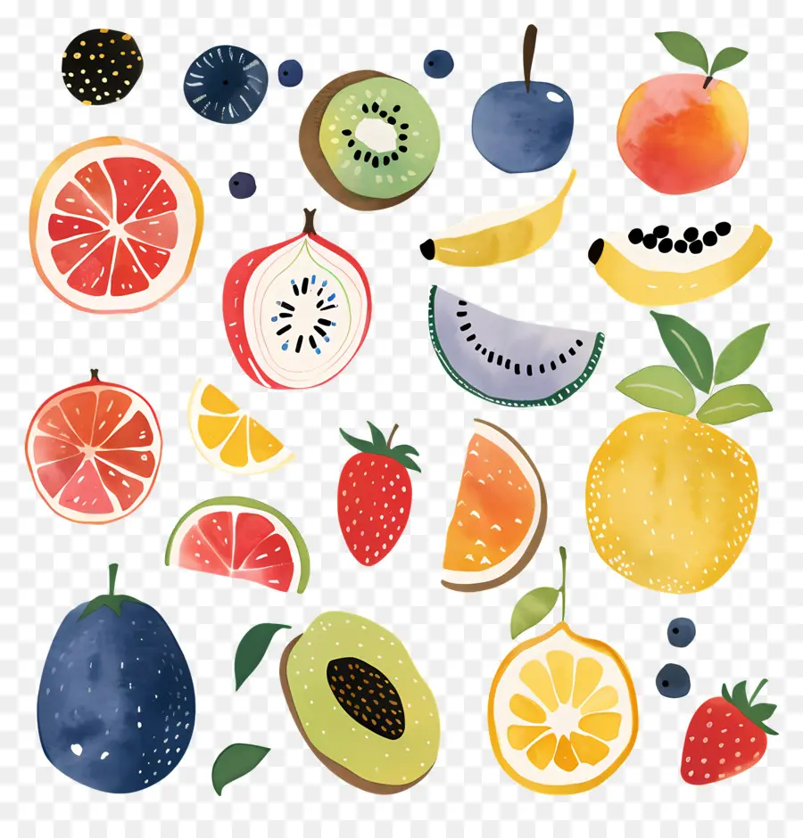 Frutas，Variedade PNG