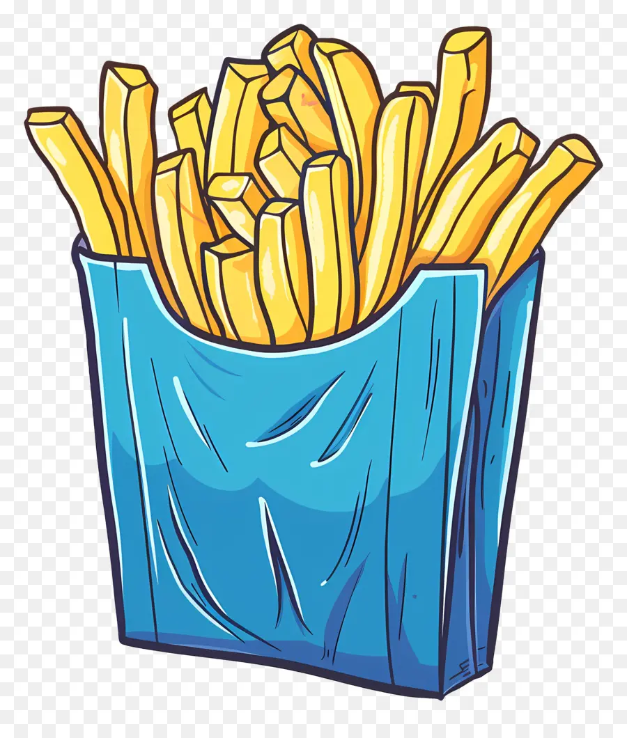 Batatas Fritas，Lanche PNG