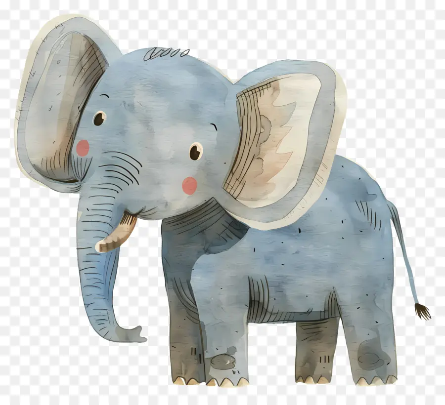 Elefante De Desenho Animado，Elefante PNG