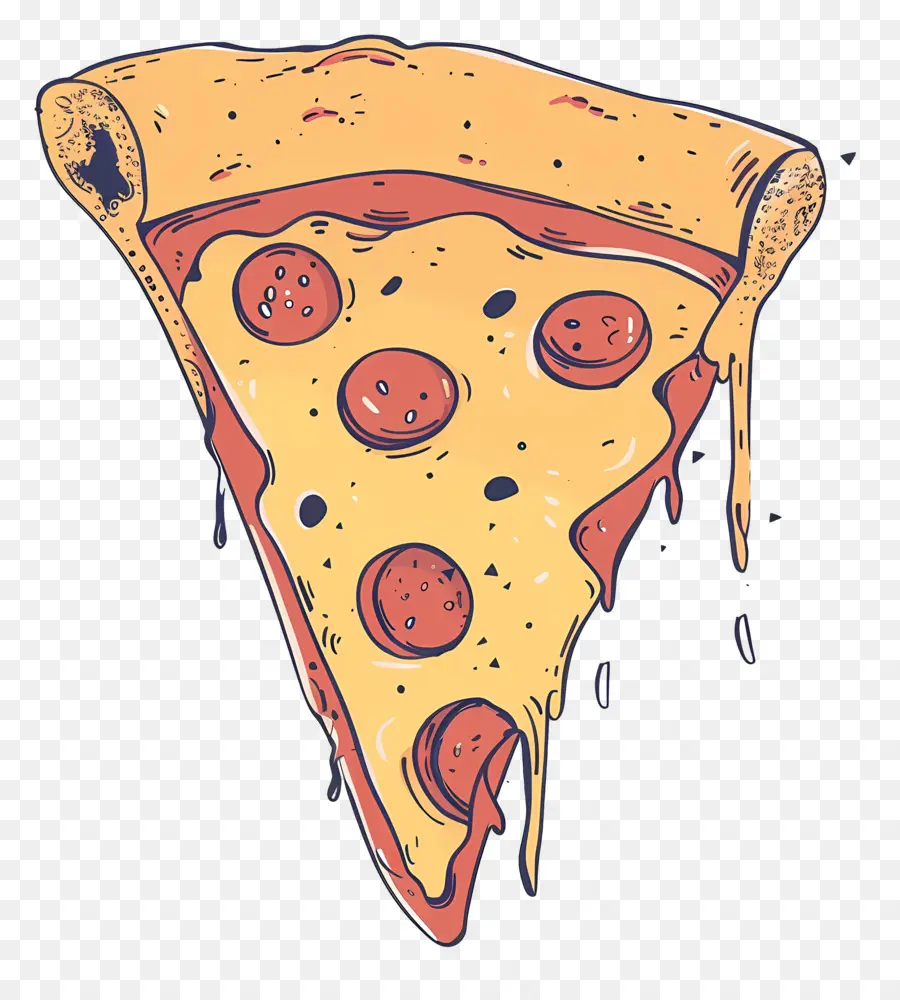 Pizza，Cartoon PNG